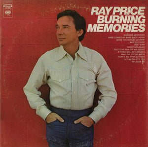 Ray Price : Burning Memories (LP, Album, RP)