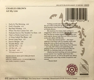 Charles Brown : All My Life (CD, Album)