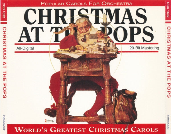 Various : Christmas At The Pops (Popular Carols For Orchestra) (CD, Comp)