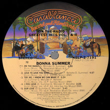 Laden Sie das Bild in den Galerie-Viewer, Donna Summer : On The Radio - Greatest Hits Volumes I &amp; II (2xLP, Comp, P/Mixed, 72 )
