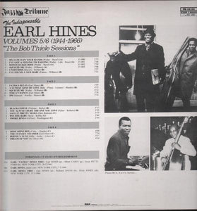 Earl Hines : The Indispensable Earl Hines Vol 5/6 (1944-1966) "The Bob Thiele Sessions" (2xLP, Comp, RE, Gat)