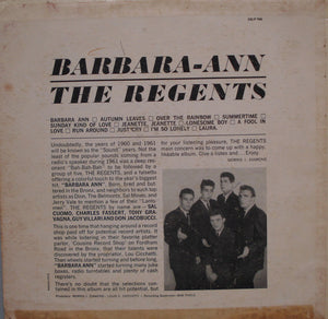 The Regents (2) : Barbara-Ann (LP, Album)