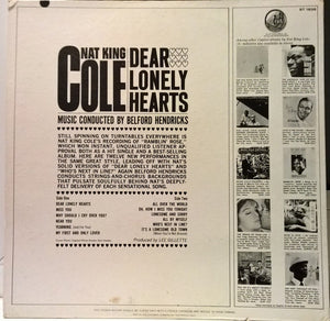 Nat King Cole : Dear Lonely Hearts (LP)
