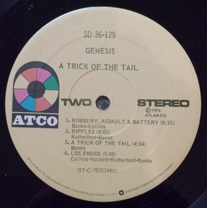 Genesis : A Trick Of The Tail (LP, Album, PRC)