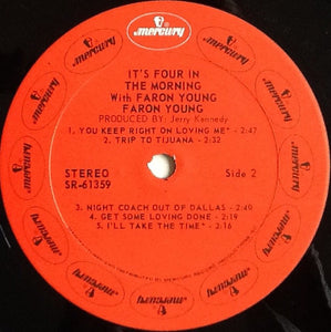 Faron Young : It's Four In The Morning With Faron Young (LP, Album)