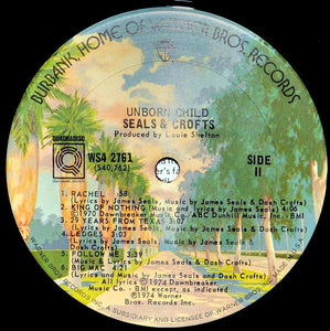Seals & Crofts : Unborn Child (LP, Album, Quad)