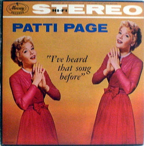 Patti Page : I've Heard That Song Before (LP)