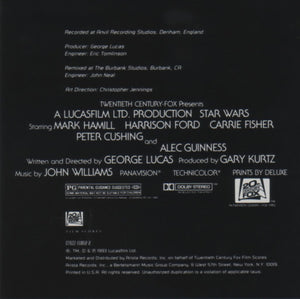 John Williams (4), London Symphony Orchestra : Star Wars Trilogy (The Original Soundtrack Anthology) (Box, Comp + 4xCD, RM)