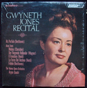 Gwyneth Jones With The Vienna Opera Orchestra* Conducted By Argeo Quadri : Operatic Recital (LP)