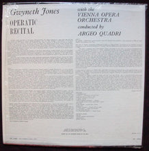 Laden Sie das Bild in den Galerie-Viewer, Gwyneth Jones With Orchester Der Wiener Staatsoper Conducted By Argeo Quadri : Operatic Recital (LP)
