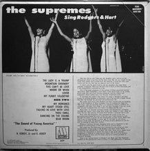 Laden Sie das Bild in den Galerie-Viewer, The Supremes : The Supremes Sing Rodgers &amp; Hart (LP, Album)
