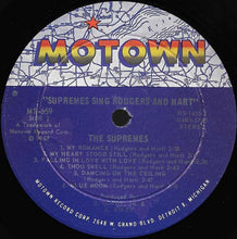 Charger l&#39;image dans la galerie, The Supremes : The Supremes Sing Rodgers &amp; Hart (LP, Album)
