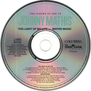Johnny Mathis : You Light Up My Life / Mathis Magic (CD, Comp, RM)