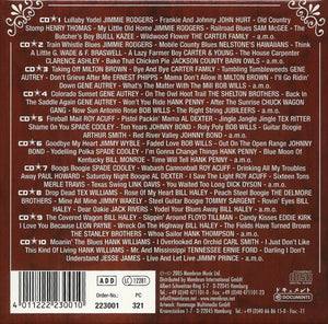 Various : Country & Western (10xCD, Comp, Mono, RM + Box)