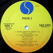 Charger l&#39;image dans la galerie, Focus (2) : Focus 3 (2xLP, Album, Gat)
