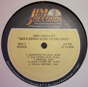 Jimmy Swaggart : God's Gonna Bless His Children (LP, Album, RE)