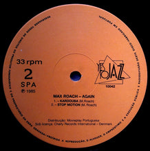 Charger l&#39;image dans la galerie, Max Roach : Again Volume Two (LP)
