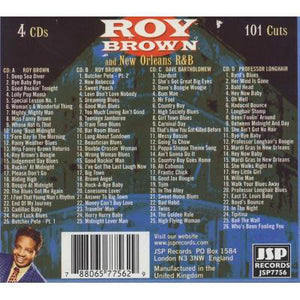 Roy Brown Also Featuring: Professor Longhair, Dave Bartholomew : Roy Brown And New Orleans R&B (4xCD, Comp, RM + Box)