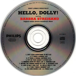 Various : Hello, Dolly! (Original Motion Picture Soundtrack) (CD, Album, RE)
