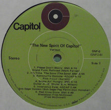 Laden Sie das Bild in den Galerie-Viewer, Various : The New Spirit Of Capitol (LP, Comp, Los)
