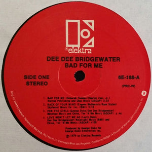 Dee Dee Bridgewater : Bad For Me (LP, Album)