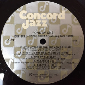 Dee Bell / Eddie Duran Featuring Tom Harrell : One By One (LP, Album)