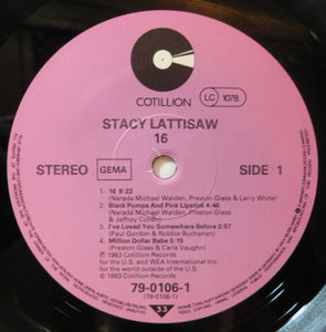 Stacy Lattisaw : Sixteen (LP, Album)
