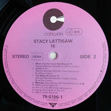 Laden Sie das Bild in den Galerie-Viewer, Stacy Lattisaw : Sixteen (LP, Album)
