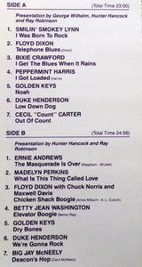 Various :  Hunter Hancock Presents Blues & Rhythm Midnight Matinee 1951 (LP, Comp, Mono)