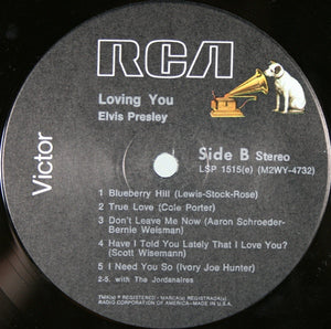 Elvis Presley : Loving You (LP, Album, RE)