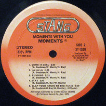 Load image into Gallery viewer, The Moments : Moments With You (LP, Album, RE)
