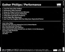 Load image into Gallery viewer, Esther Phillips : Performance (CD, Album, RE, RM)
