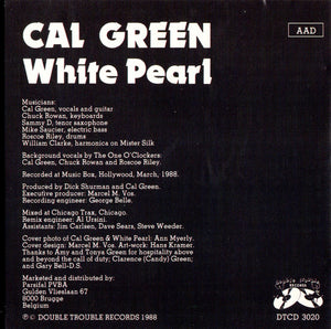 Cal Green : White Pearl (CD, Album)