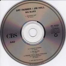 Load image into Gallery viewer, Art Farmer / Jim Hall : Big Blues (CD, Album, RE, RM)
