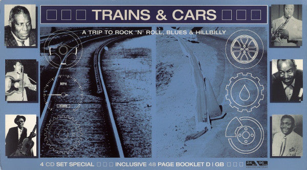 Various : Trains & Cars (4xCD, Comp, Mono)