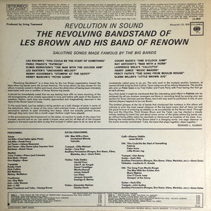 Les Brown And His Band Of Renown : Revolution In Sound The Revolving Bandstand Of Les Brown And His Band Of Renown Saluting Songs Made Famous By the Big Bands (LP, Album)