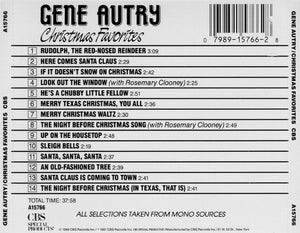 Gene Autry : Christmas Favorites (CD, Comp)