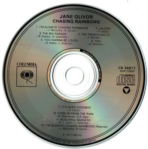 Jane Olivor : Chasing Rainbows (CD, Album, RE, RM)