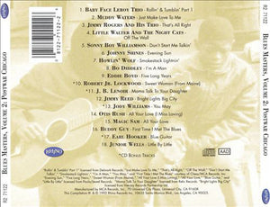 Various : Blues Masters, Volume 2: Postwar Chicago Blues (CD, Comp, RM)