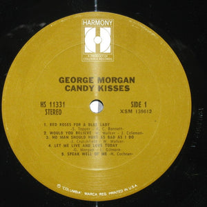 George Morgan (2) : Candy Kisses (LP, Album, Comp)