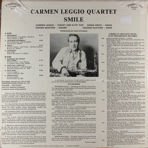 Carmen Leggio Quartet : Smile (LP)