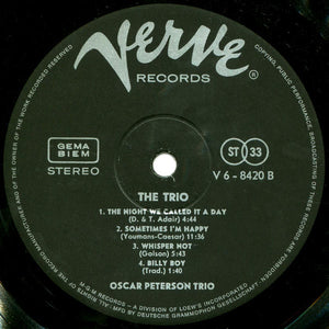 The Oscar Peterson Trio : The Trio : Live From Chicago (LP, Album)
