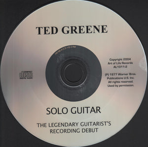 Ted Greene* : Solo Guitar (The Legendary Guitarist's Recording Debut) (CD, Album, RE, RM)