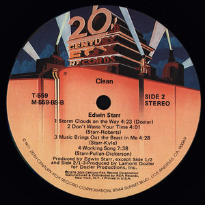 Edwin Starr : Clean (LP, Album)