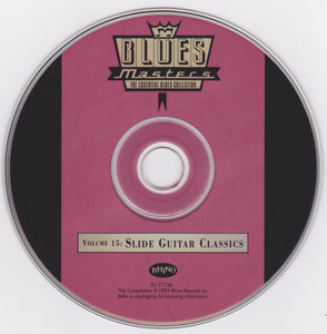 Various : Blues Masters, Volume 15: Slide Guitar Classics (CD, Comp)