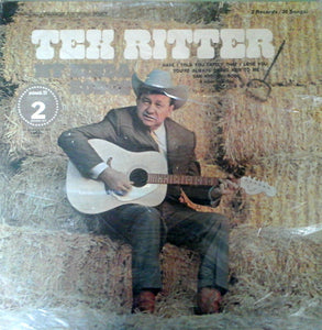Tex Ritter : My Kinda Songs (2xLP, Comp)