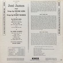 Laden Sie das Bild in den Galerie-Viewer, Joni James : Sings Songs By Jerome Kern And Songs By Harry Warren (LP, Album, Mono)
