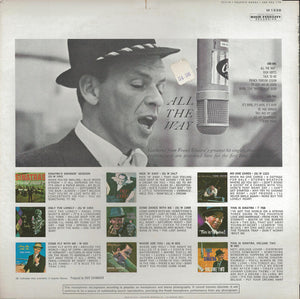 Frank Sinatra : All The Way (LP, Comp, Mono, Scr)
