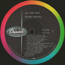 Charger l&#39;image dans la galerie, Frank Sinatra : All The Way (LP, Comp, Mono, Scr)
