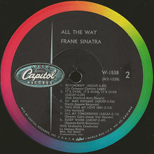 Laden Sie das Bild in den Galerie-Viewer, Frank Sinatra : All The Way (LP, Comp, Mono, Scr)
